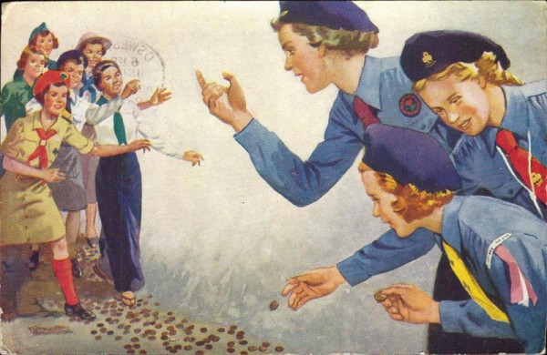 Girl Guides Association 1954 Vorderseite