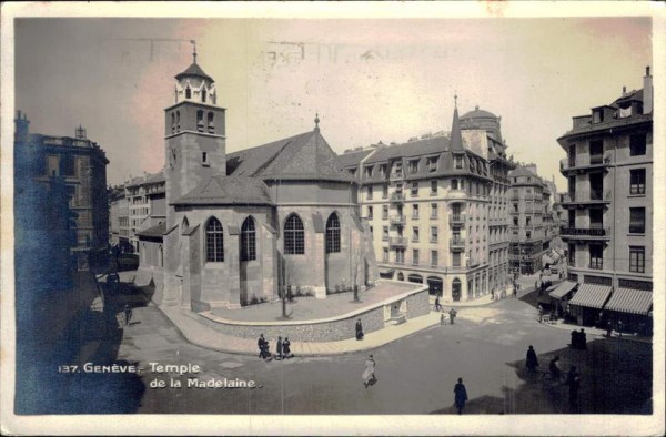 Temple de la Madeleine (Genève) Vorderseite