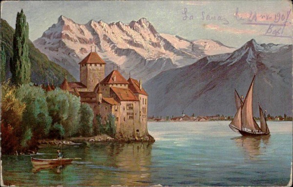 Château de Chillon Vorderseite
