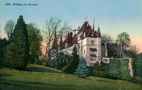 Chateau de Gorgier Vorderseite