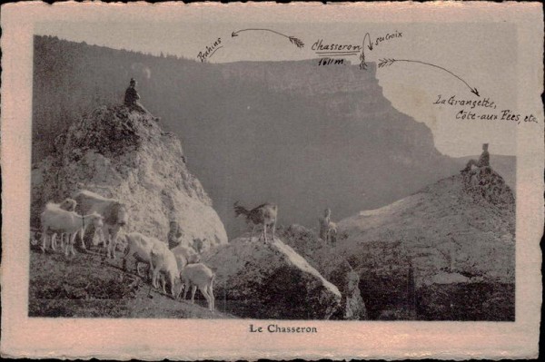 Chasseron (1607 m) Vorderseite