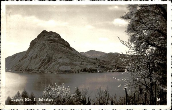 Lugano/Monte San Salvatore (912 m) Vorderseite
