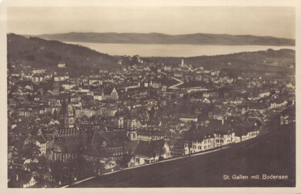 St. Gallen mit Bodensee