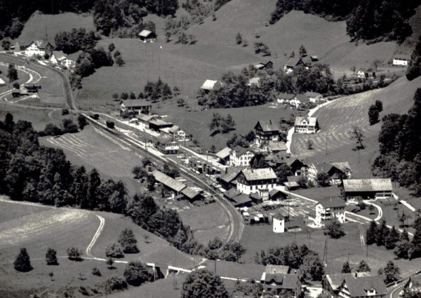 Steg im Tösstal ZH - Flugaufnahmen Vorderseite