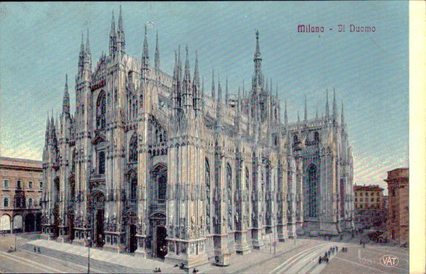 Milano - Ji Duomo Vorderseite