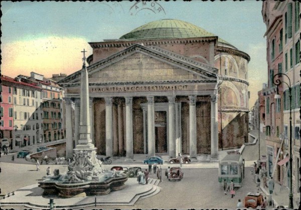 Rom - Das Pantheon Vorderseite