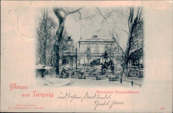 Gruss aus Leipzig Vorderseite
