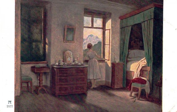 M. v. Schwind: Morgendstund Vorderseite