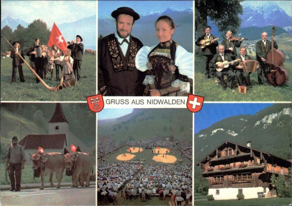 Gruss aus Nidwalden Vorderseite