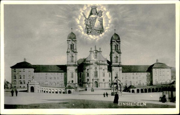 Kloster Einsiedeln Vorderseite