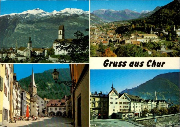 Gruss aus Chur Vorderseite