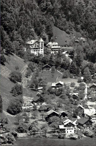 Sundlauenen, Hotel Bären, Flugaufnahme Vorderseite
