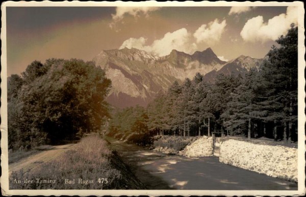 An der Tamina - Bad Ragaz Vorderseite