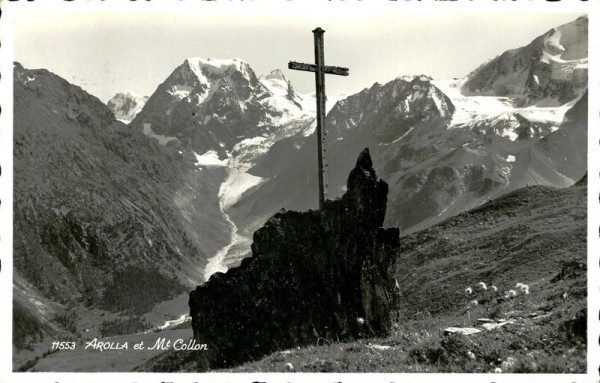 Arolla et Mont Collon Vorderseite