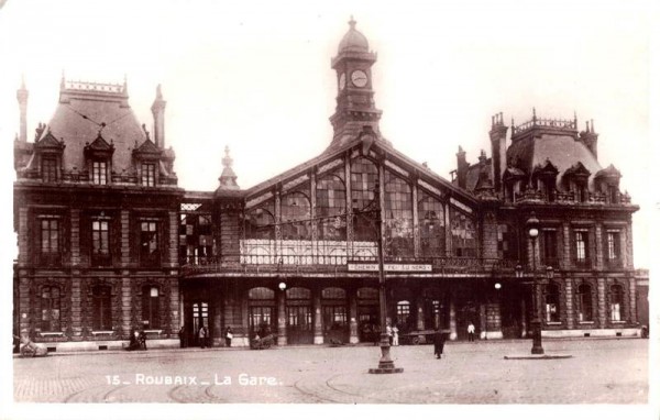Gare de Roubaix Vorderseite
