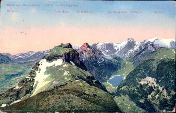 Blick vom Hohenkasten Vorderseite