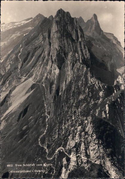 Vom Schäfler zum Säntis Vorderseite
