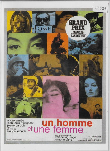 Un Homme et une Femme de Claude Leloucg 1966