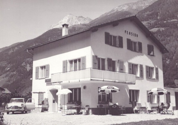 Pension in den Alpen