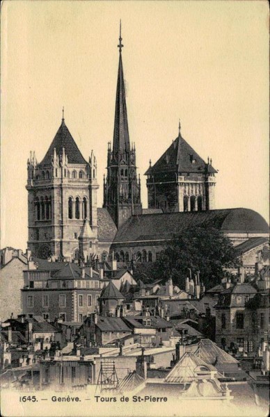 Genève - Tours de St-Pierre Vorderseite