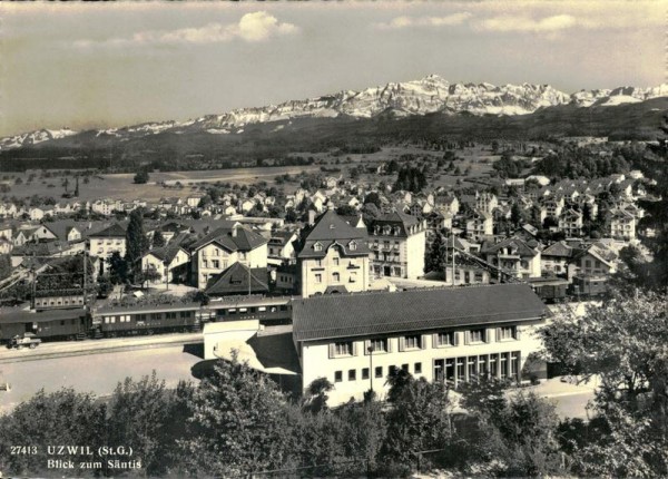 Blick zum Säntis, Uzwil Vorderseite