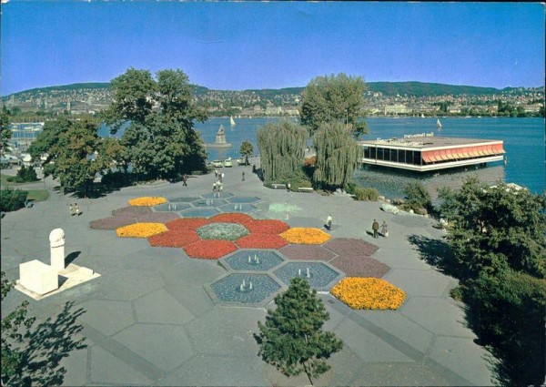 Zürich, Am Mythenquai, Seerestaurant Vorderseite
