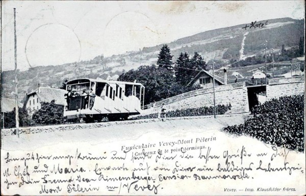 Funiculaire Vevey-Mont Pélerin Vorderseite