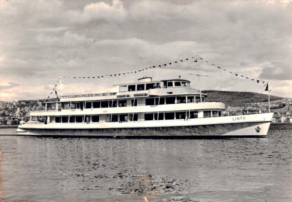 Zürichsee, Neues M.S. Linth Vorderseite