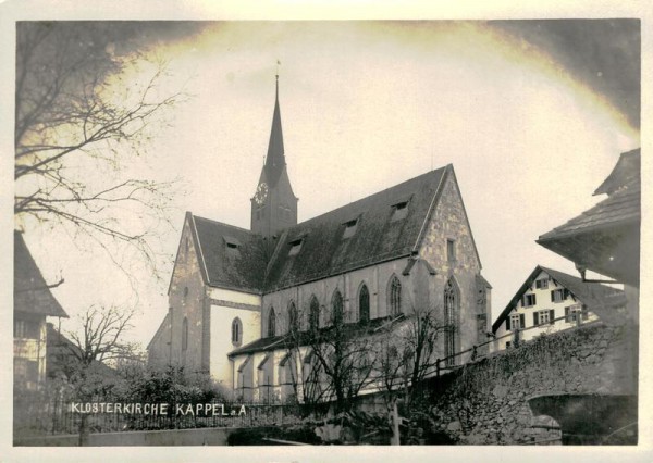 Klosterkirche Kappel a.A. Vorderseite