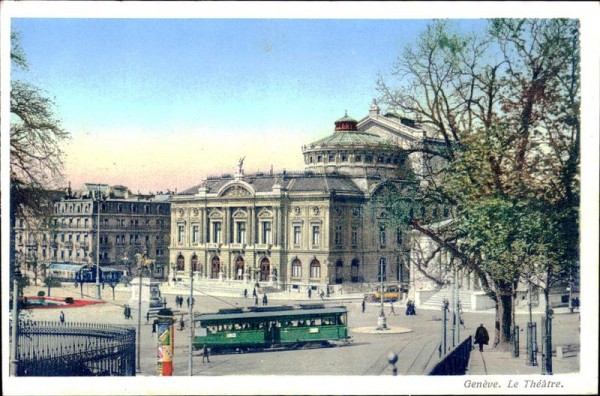 Genève, Le Théatre Vorderseite