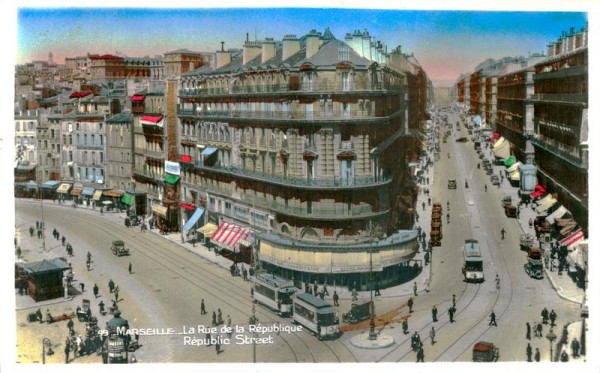 Marseille-La Rue de la République Vorderseite