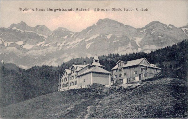 Alpenkurhaus Kräzerli Vorderseite