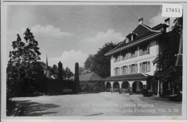 Pensionnat de jeunes filles Salve Regina Bourguillon