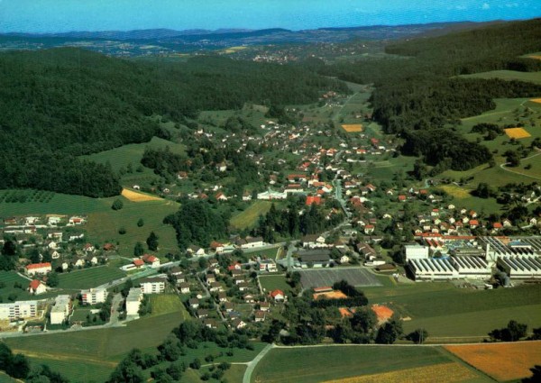 Teufenthal AG, Flugaufnahme Vorderseite