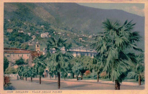 Locarno, Viale delle Palme Vorderseite