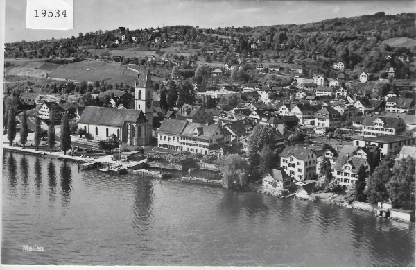 Meilen - Generalansicht - Flugaufnahme