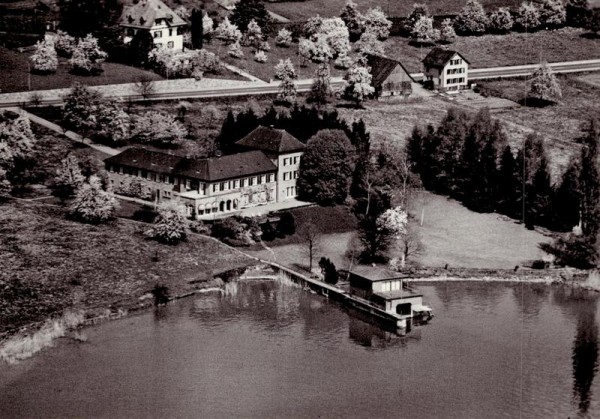 Gästehaus des Migros Gen. Bundes, Rapperswil SG - Flugaufnahmen Vorderseite