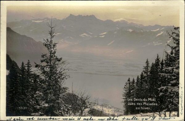 Les Dents du Midi Vorderseite