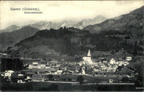 Saanen (Gessenay) Vorderseite