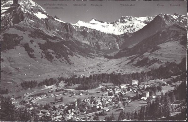 Adelboden (1353 m) Vorderseite
