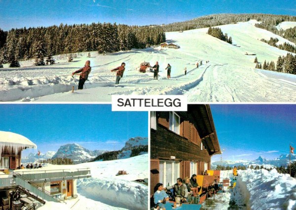 Berggasthaus Sattelegg Vorderseite