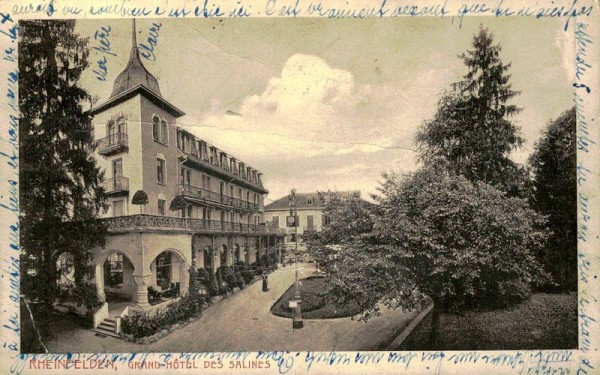 Rheinfelden, Grand-Hotel des Salines Vorderseite