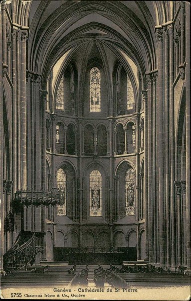 Genève - Cathédrale de St Pierre Vorderseite