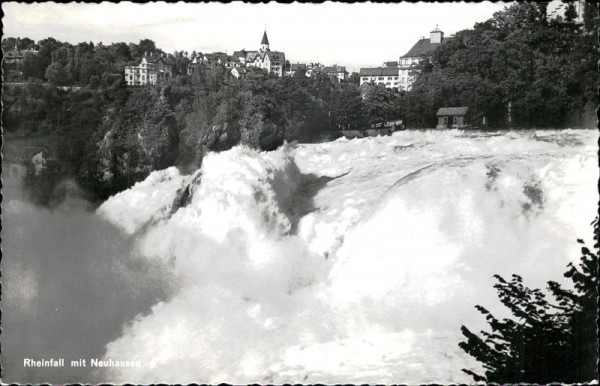 Rheinfall mit Neuhausen Vorderseite