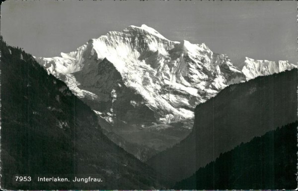 Interlaken - Jungfrau (3466 m) Vorderseite