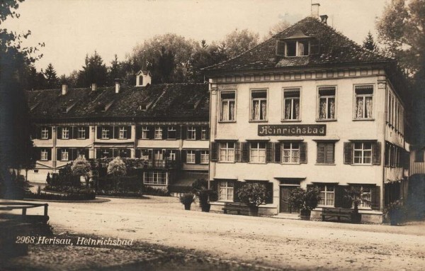 Herisau. Heinrichsbad. 1922 Vorderseite