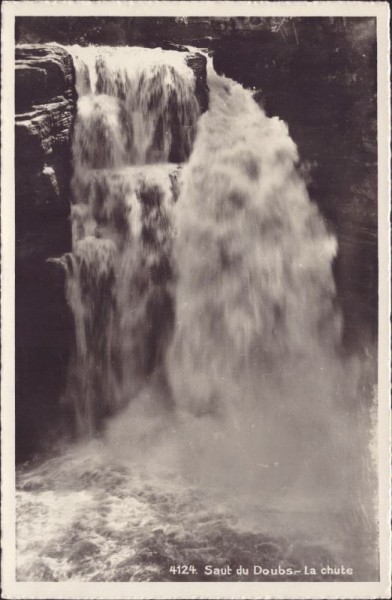 Saut du Doubs-La chute