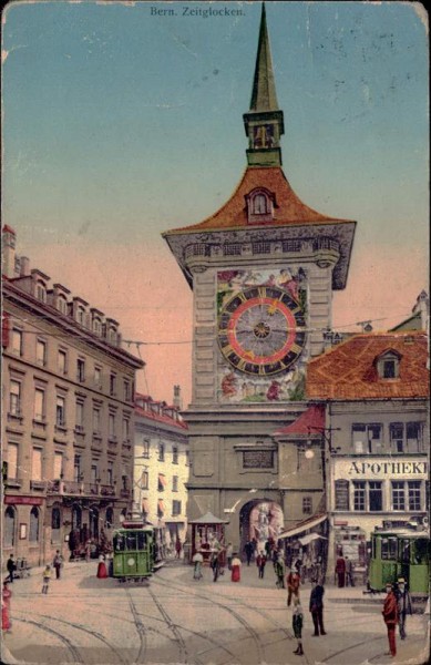 Bern, Zeitglocken Vorderseite