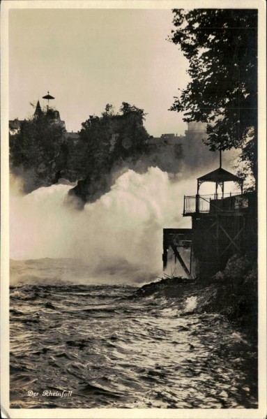 Der Rheinfall Vorderseite