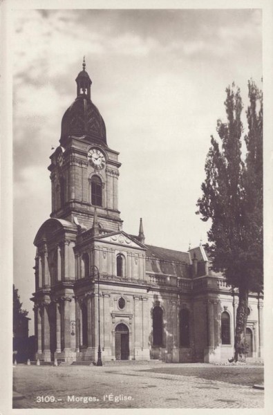 l'Eglise, Morges Vorderseite